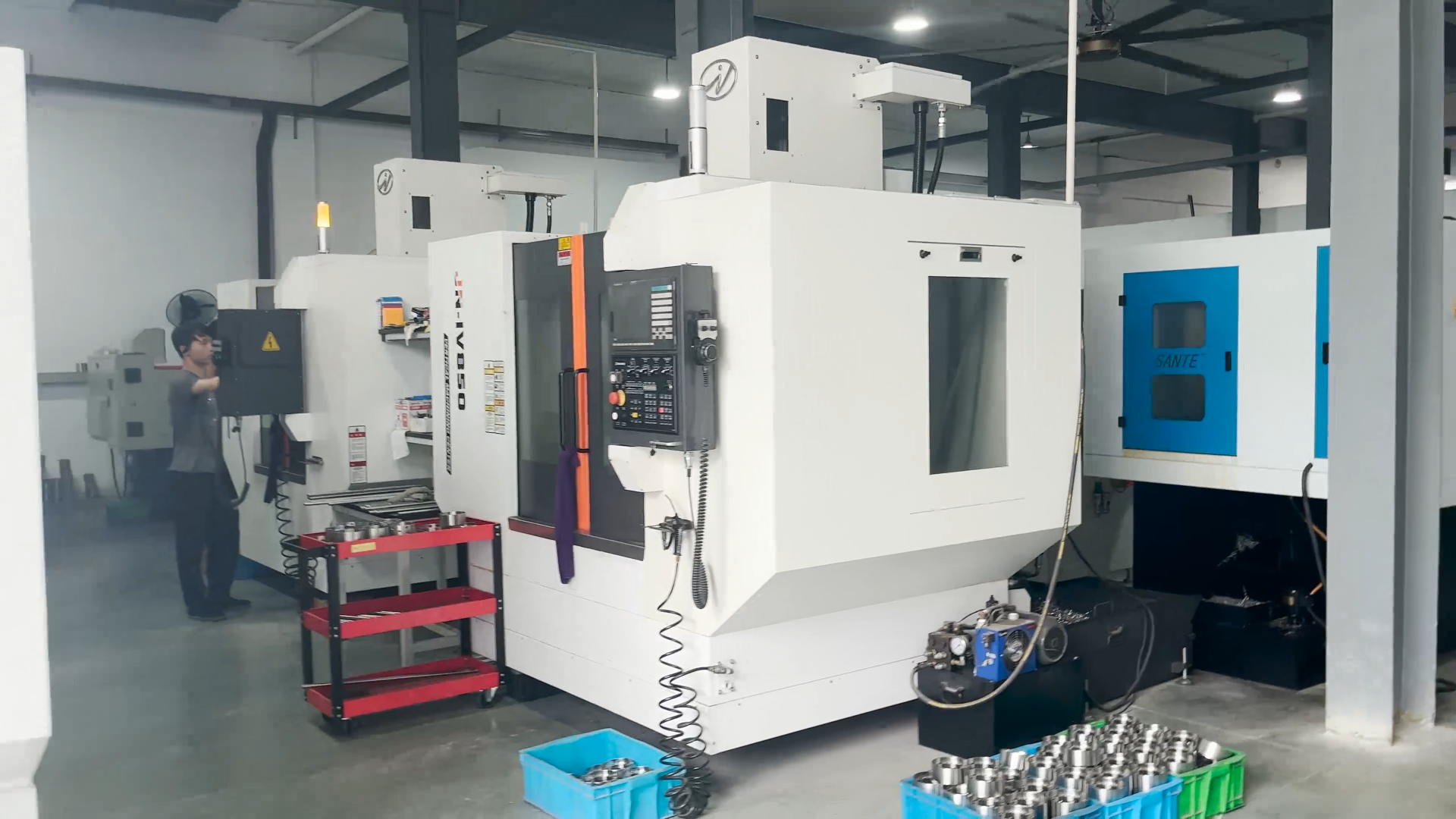 Trung tâm gia công CNC phục vụ sản xuất phớt cơ khí Hong Teng