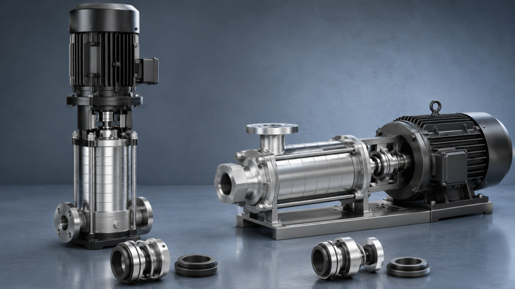 So sánh lựa chọn phớt cơ khí cho bơm CNP CDLF và CHL